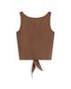 Thinking MU Cupro Top with Bow - Thumbnail 4