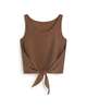 Thinking MU Cupro Top with Bow - Thumbnail 6