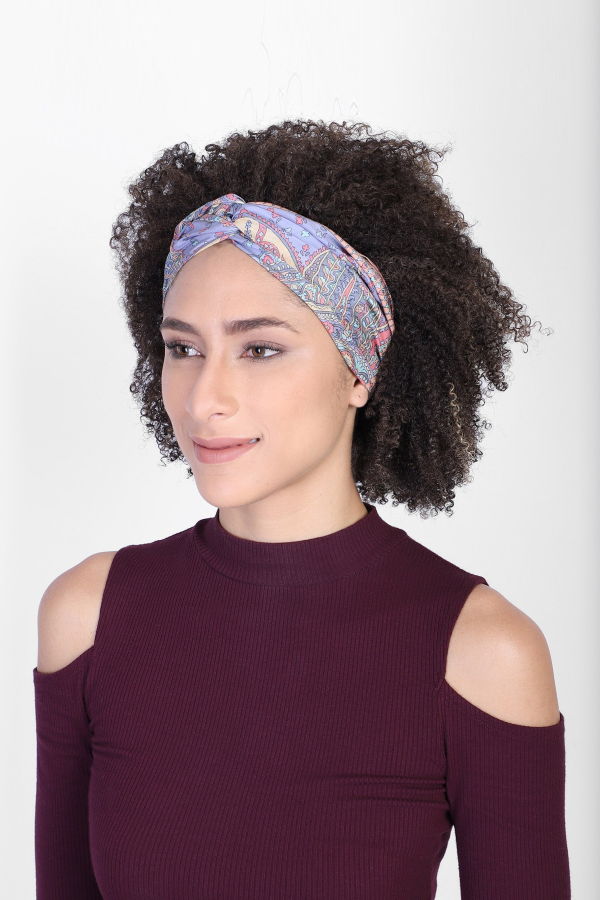 Vismaya Loco Headband - Purple