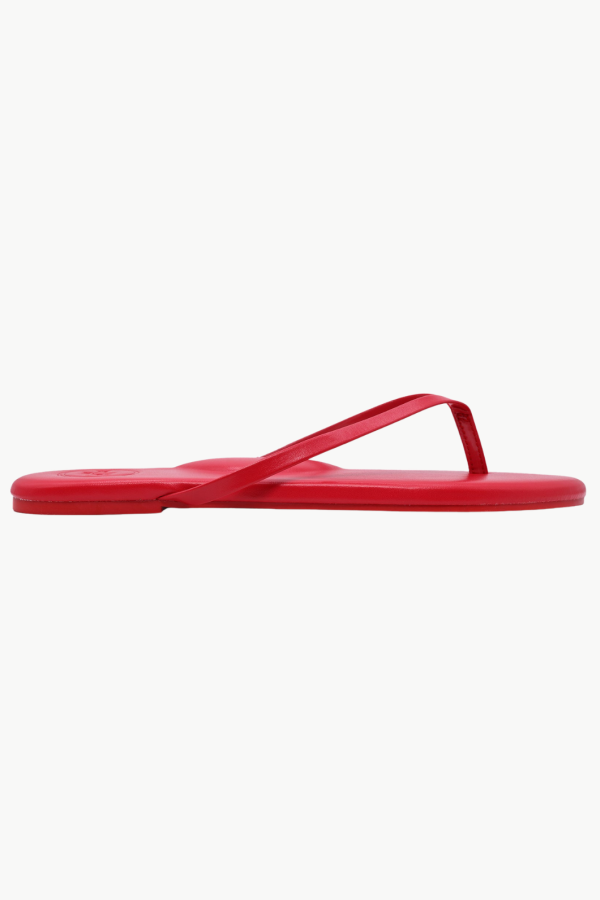 Solei Sea Indie Classic Thin Strap Sandal - Cherry