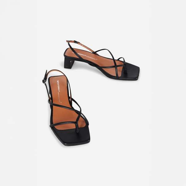 INTENTIONALLY __________. Fifi Sandals - Black