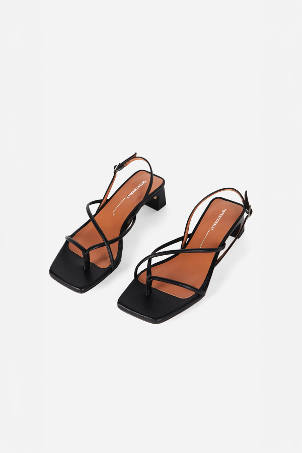 INTENTIONALLY __________. Fifi Sandals - Black