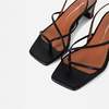INTENTIONALLY __________. Fifi Sandals - Black - Thumbnail 3