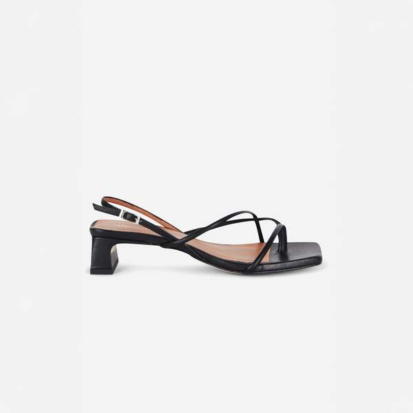 INTENTIONALLY __________. Fifi Sandals - Black