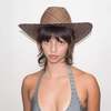 Clyde Straw Western Hat - Brown Twist - Thumbnail 3