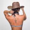 Clyde Straw Western Hat - Brown Twist - Thumbnail 5