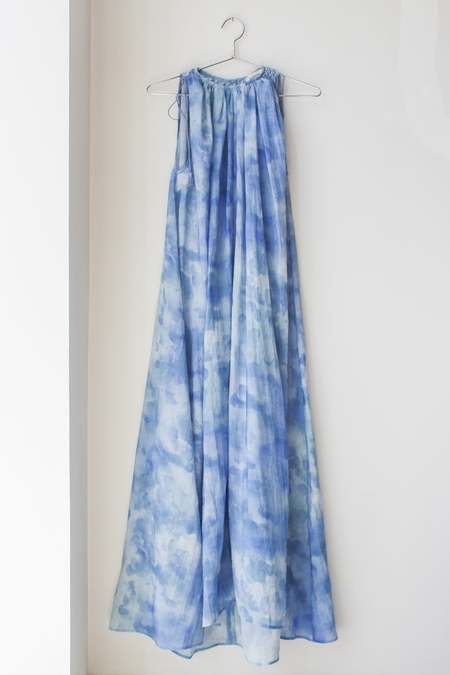 farm rio blue tile dream sleeveless maxi dress Blue Tile Dream Sleeveless Maxi Dress – FARM Rio