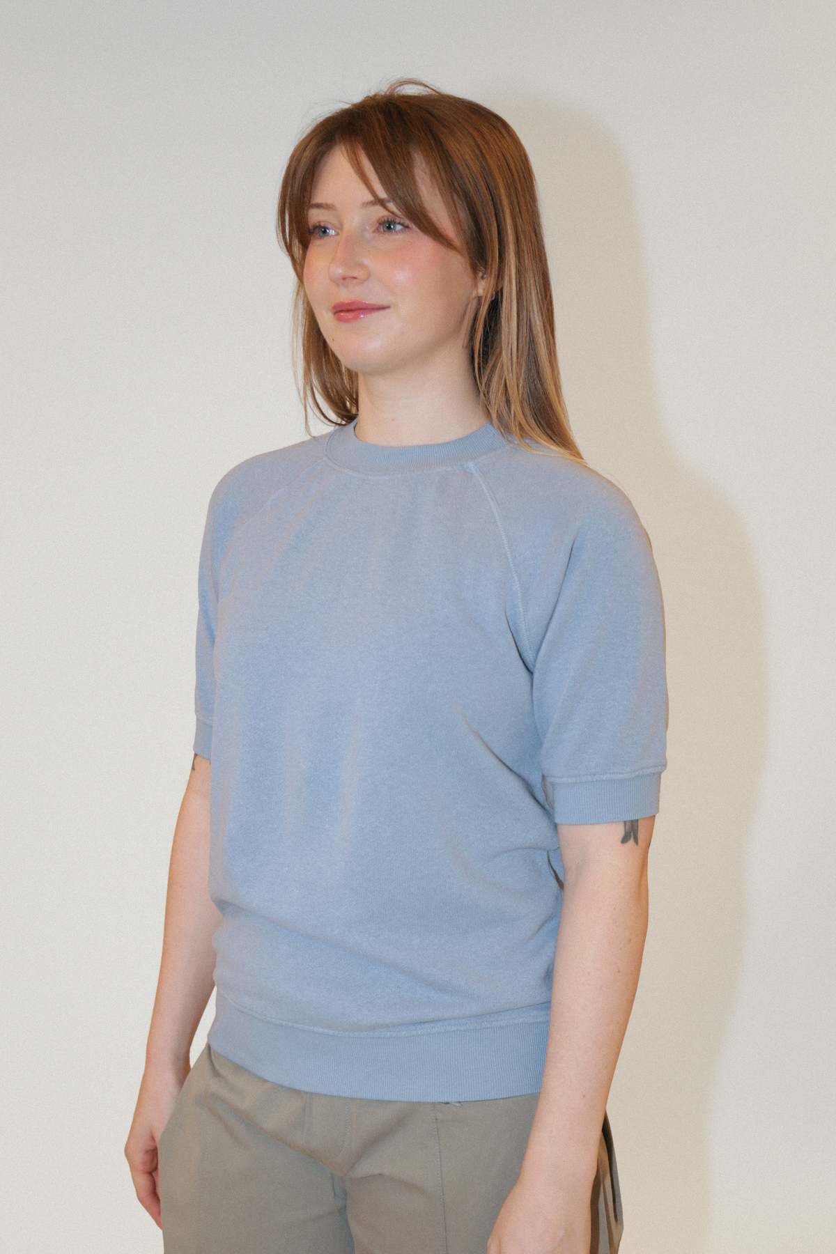Jungmaven Rain Washed SS Raglan Fleece Sweatshirt - Image 3 of 3