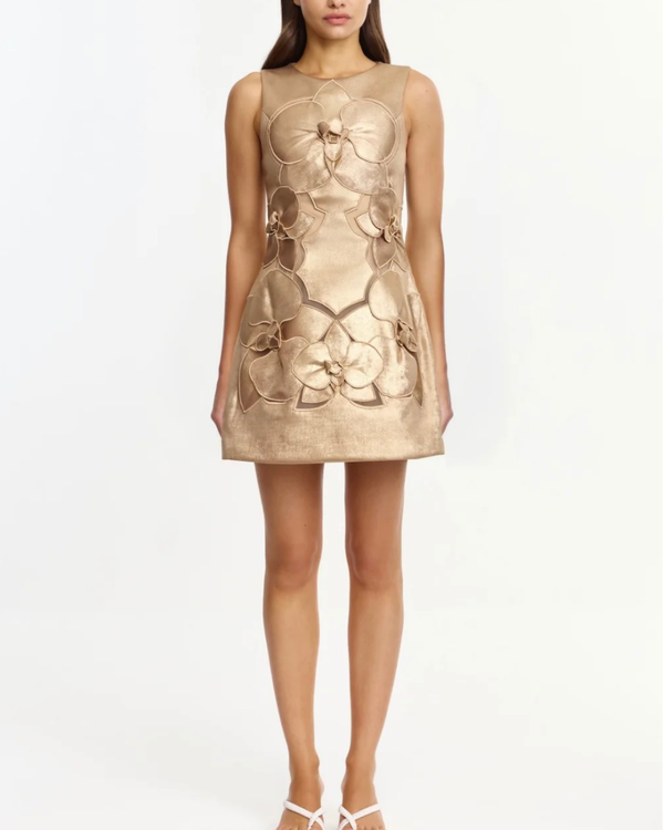 acler dress gold Acler Gold Dress by Acler