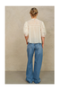 M.A.B.E Fleur Emb Short Sleeve Top - Thumbnail 3