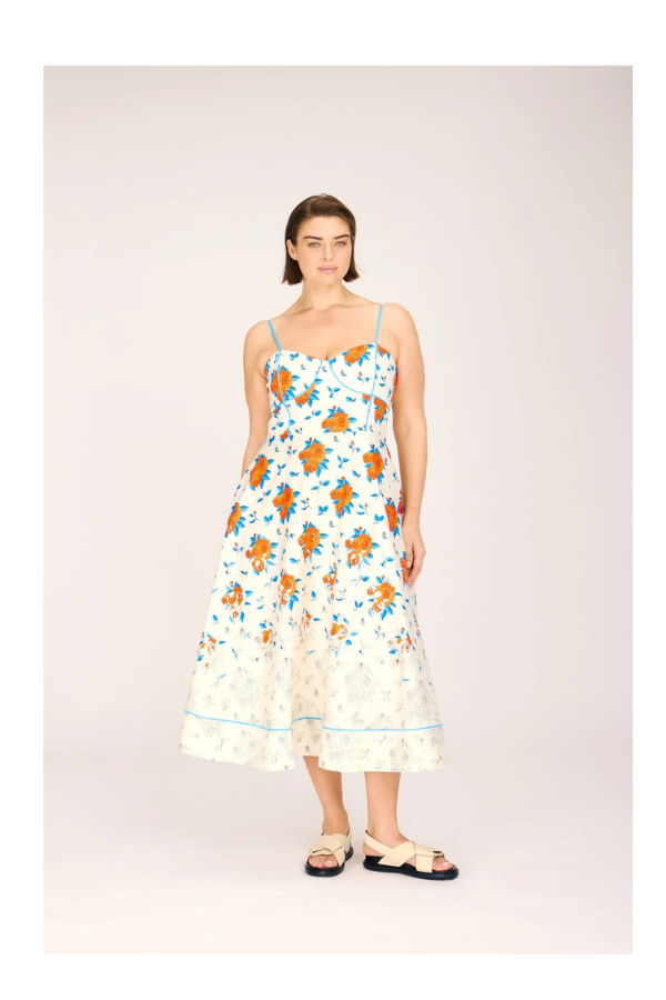 Rachel Antonoff Harper Color By Number Dress
