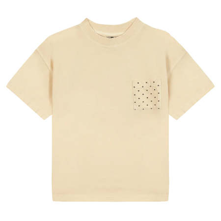 Kids Misha & Puff Turtleneck T-shirt - Fox Brown Groovy Paisley