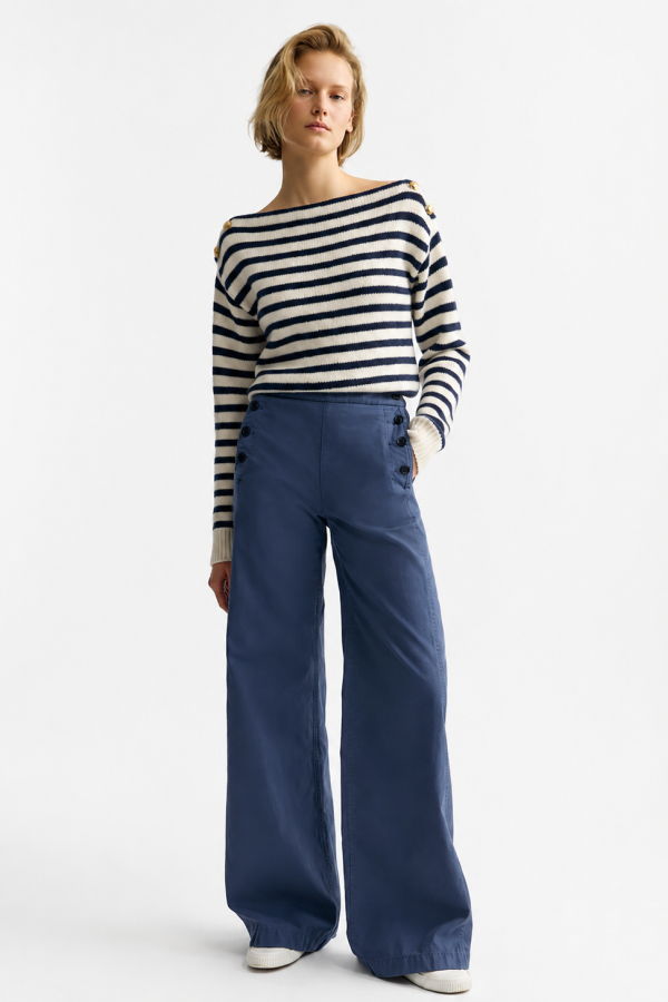 Nili Lotan Reed Pant - French Navy