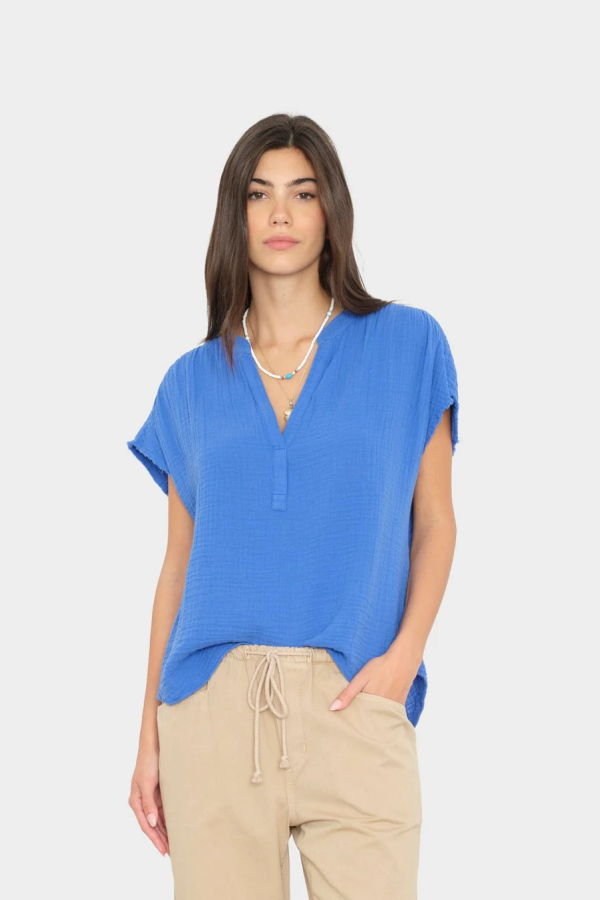 Xirena Kane Top - Nautical Blue