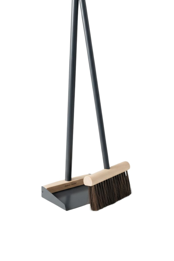 Be Home Andree Jardin "Mr & Mrs Clynk" Large Complete Dustpan & Hand Brush