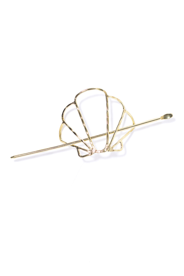 Matr Boomie Arnava Shell Hair Pin Slide With Stick