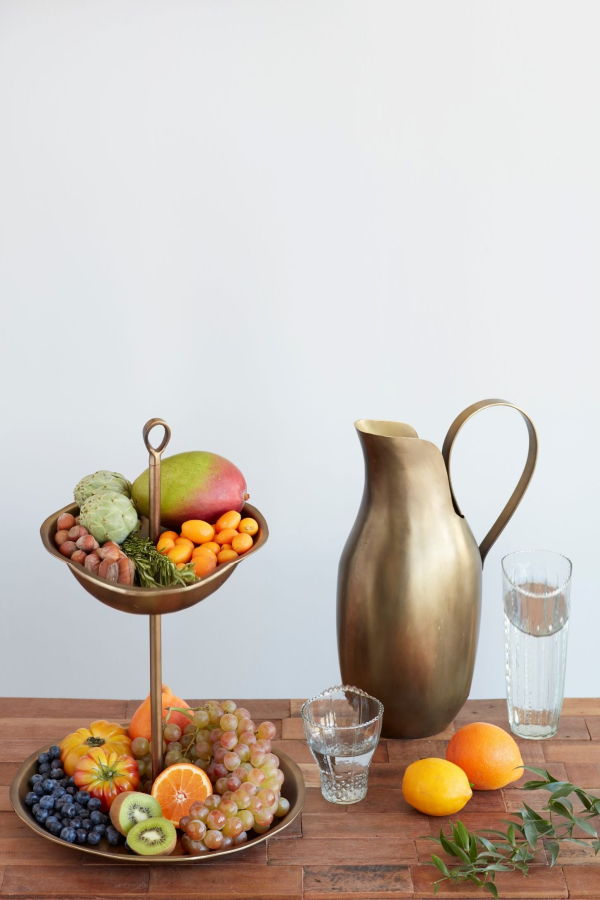 Be Home Galina Pitcher - Aged Bronze