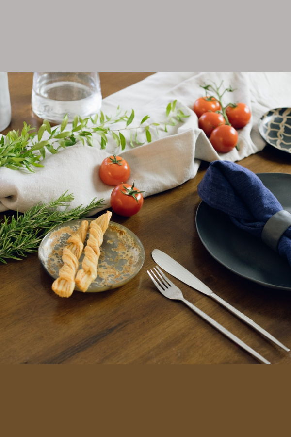 Be Home Horn Appetizer Speckled Plate