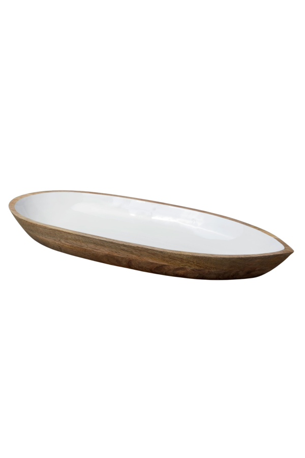 Be Home Madras Oval Dish, Large