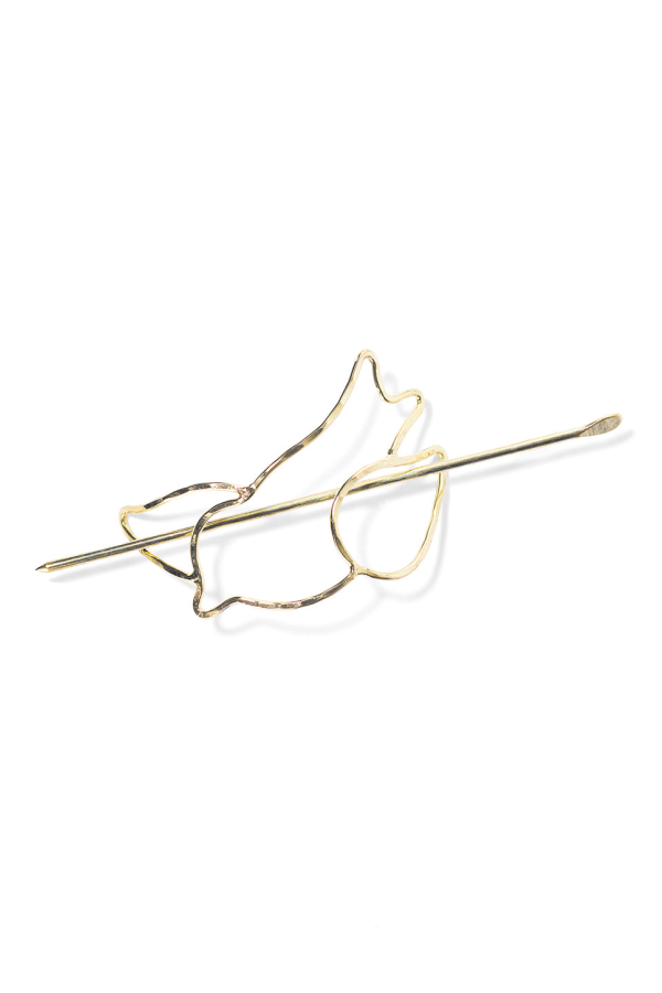 Matr Boomie Paksa Bird Hair Pin Slide With Stick