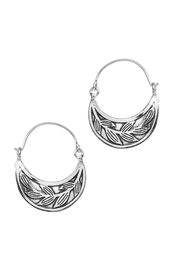 Matr Boomie Patra Vine Hoop Earrings