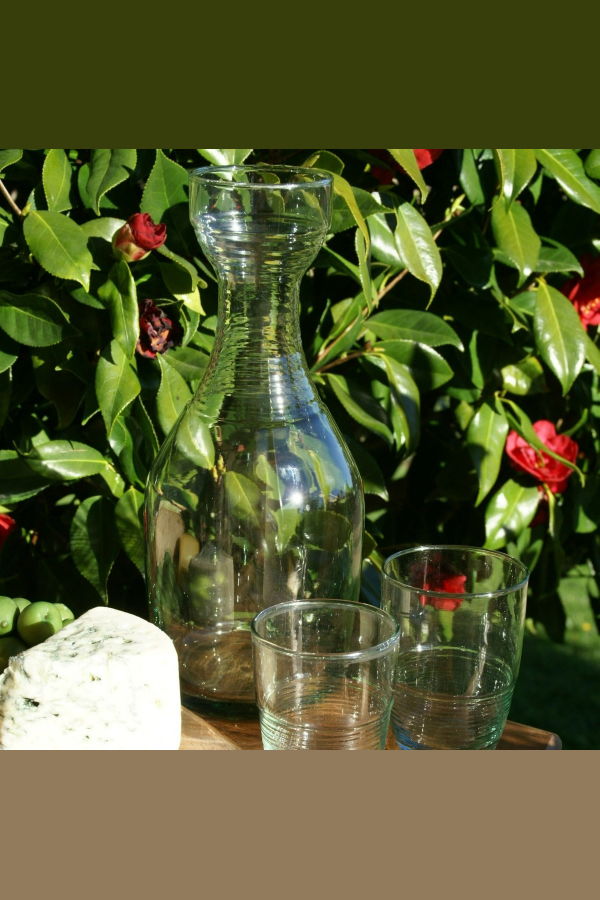 Be Home Premium Recycled Ripple Carafe