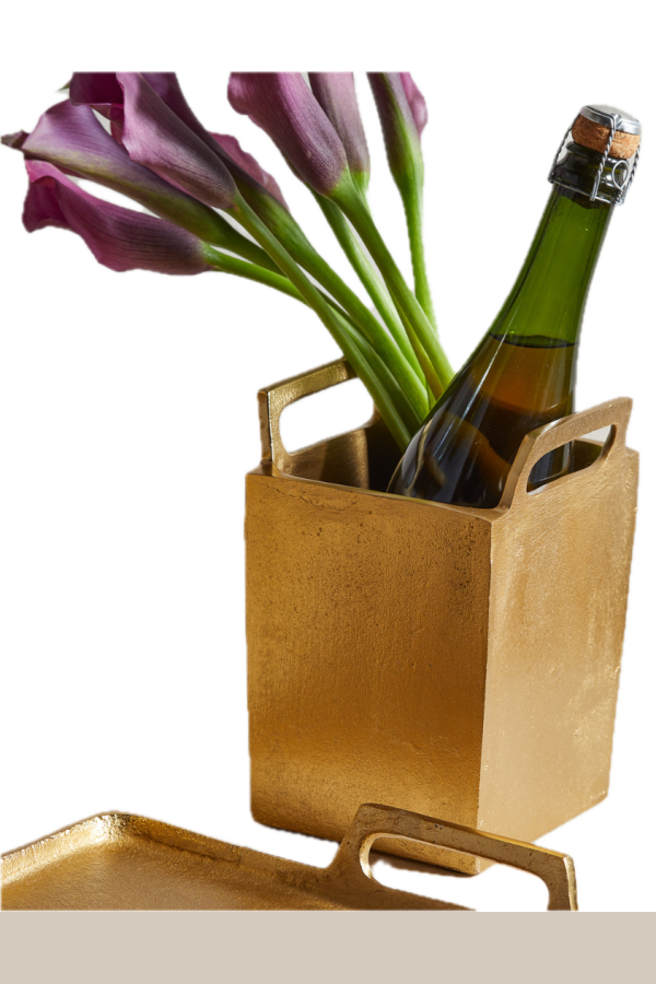 Be Home Seline Wine Chiller - Gold