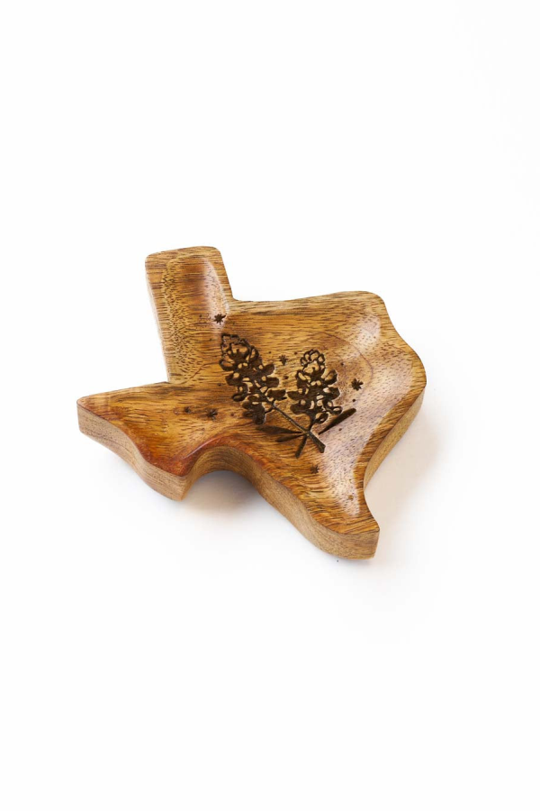 Matr Boomie Texas State Bluebonnet Trinket Dish
