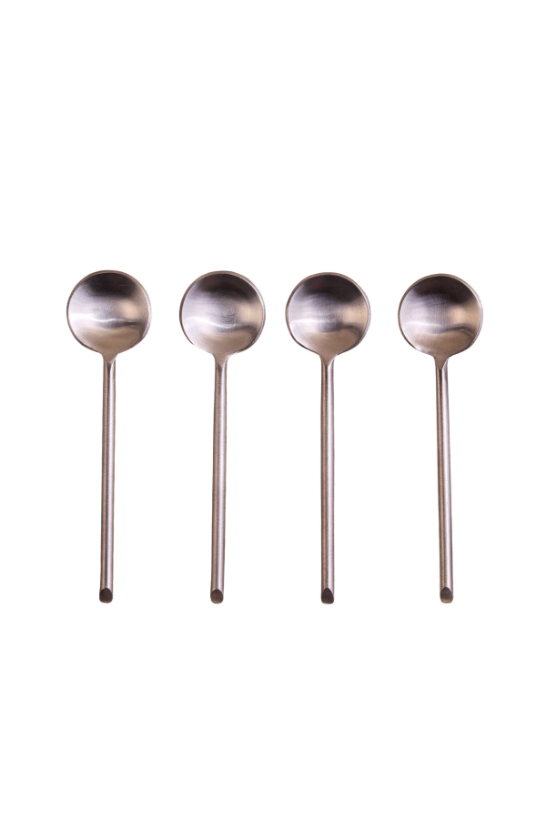 Be Home Thin Stainless Small Spoons Set of 4
