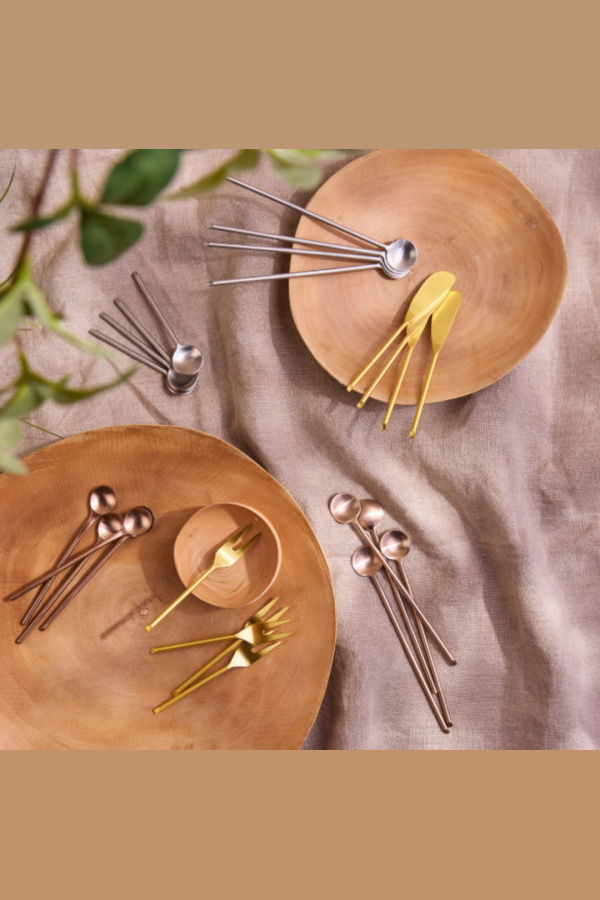 Be Home Thin Stainless Small Spoons Set of 4