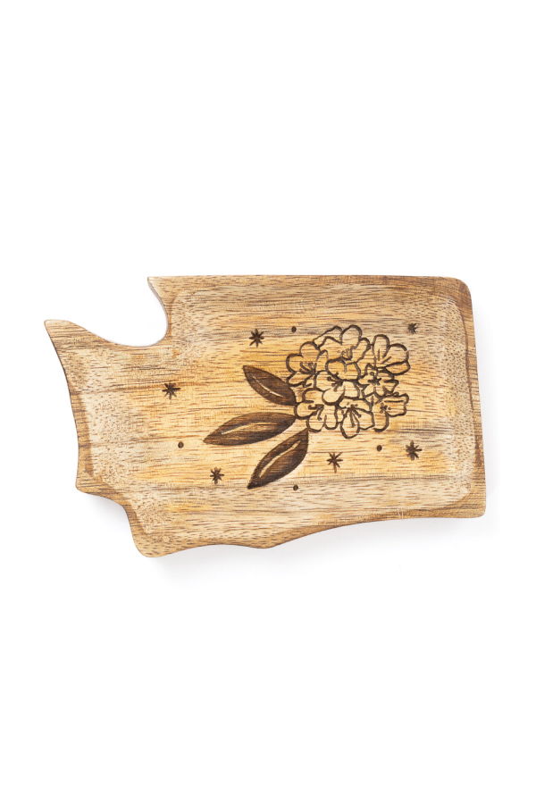 Matr Boomie Washington State Rhododendron Trinket Dish