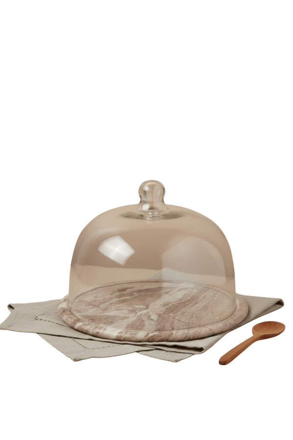 Be Home Waterfall Marble Glass Cloche