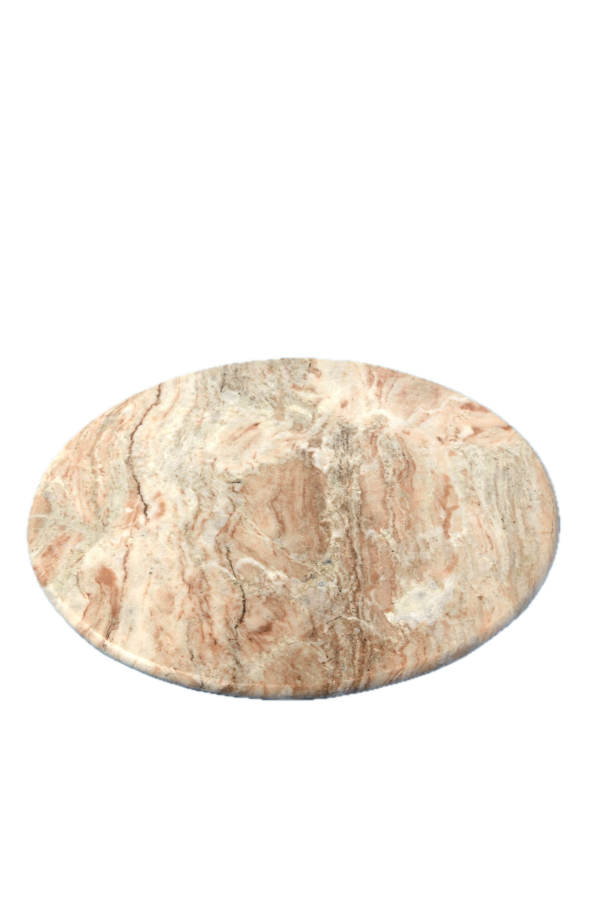 Be Home Waterfall Marble Oversized Round Board