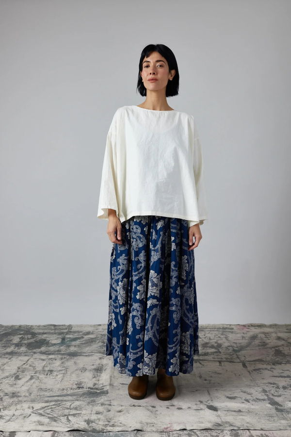 Metta Melbourne Silvie Round Neck Boxy Top