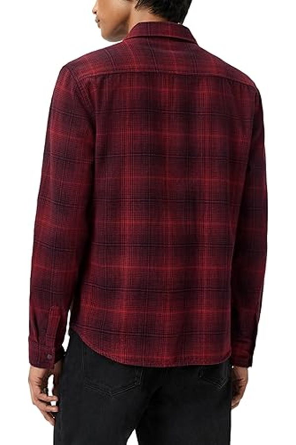 John Varvatos Dario Shirt Brushed Plaid Shirt