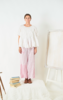 Risa Nakamura Patchwork Trousers Rindou - Pink - Thumbnail 1