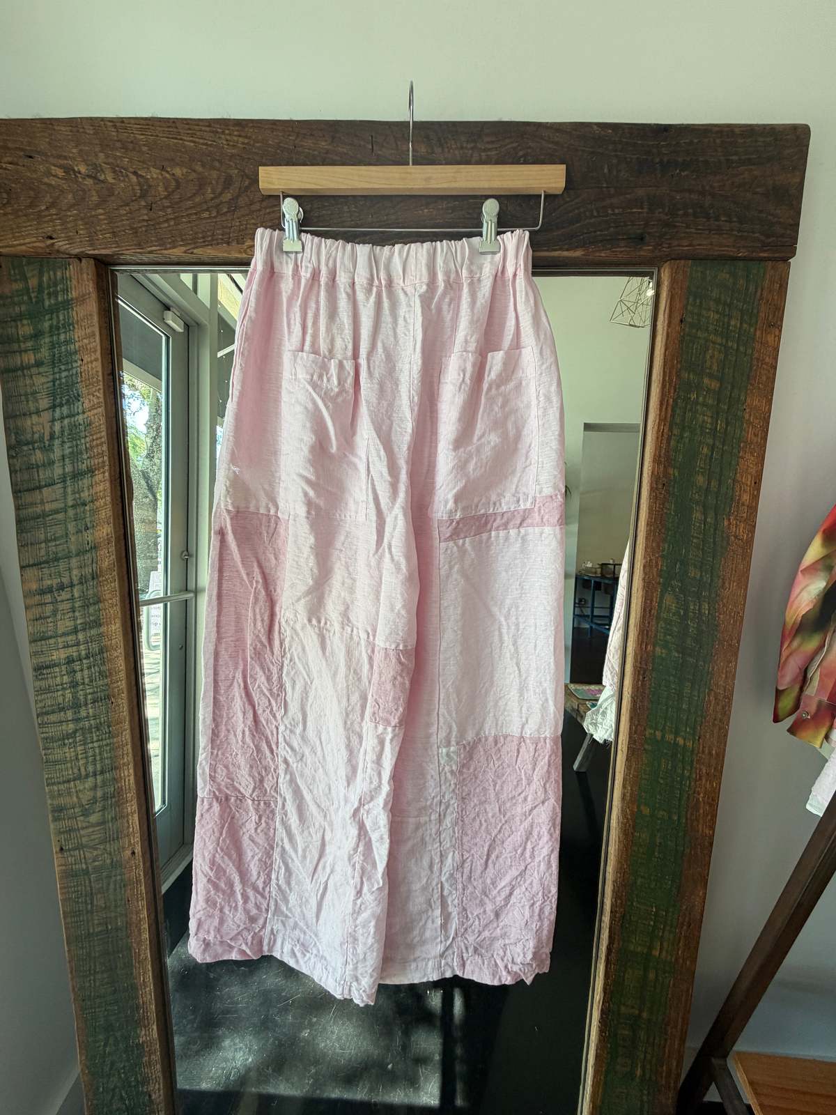 Risa Nakamura Patchwork Trousers Rindou - Pink - Image 3 of 7