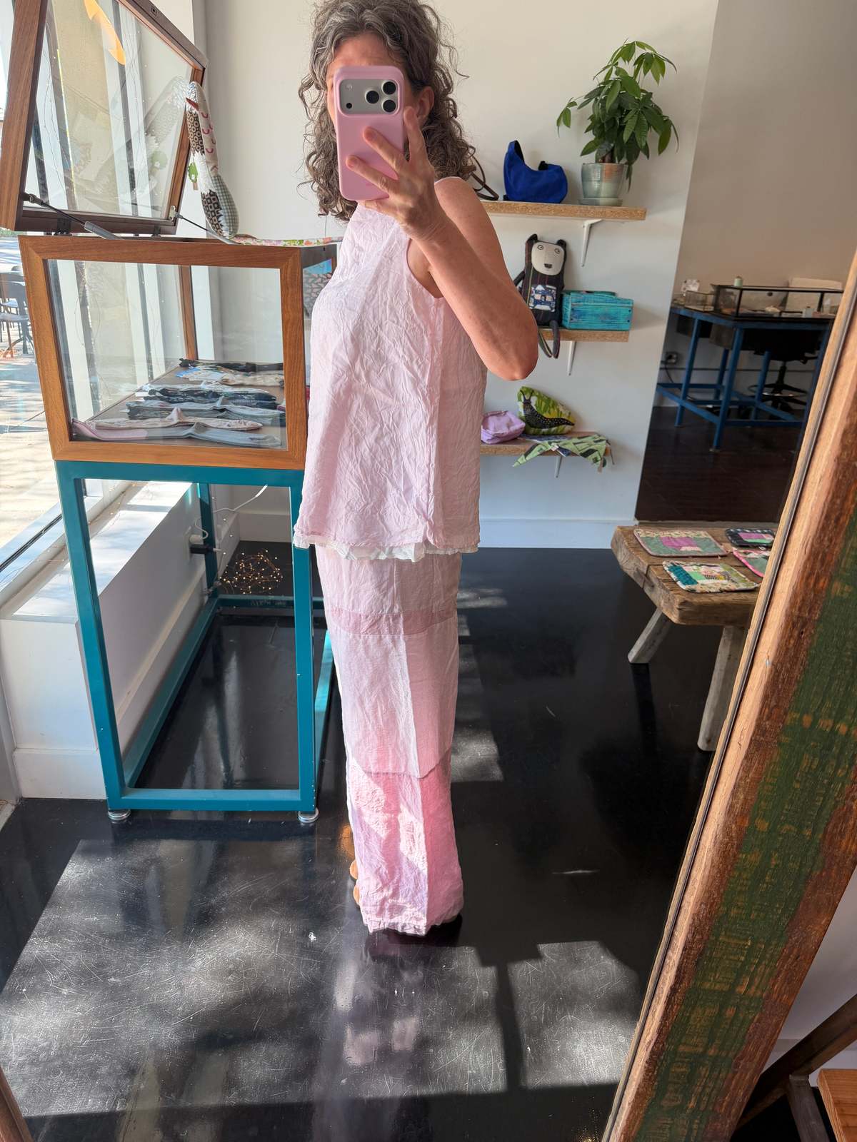 Risa Nakamura Patchwork Trousers Rindou - Pink - Image 5 of 7