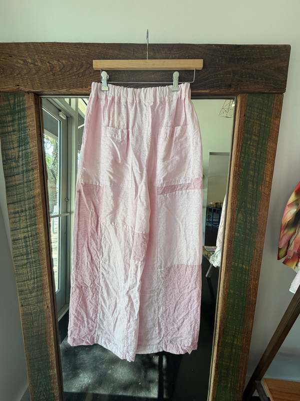 Risa Nakamura Patchwork Trousers Rindou - Pink