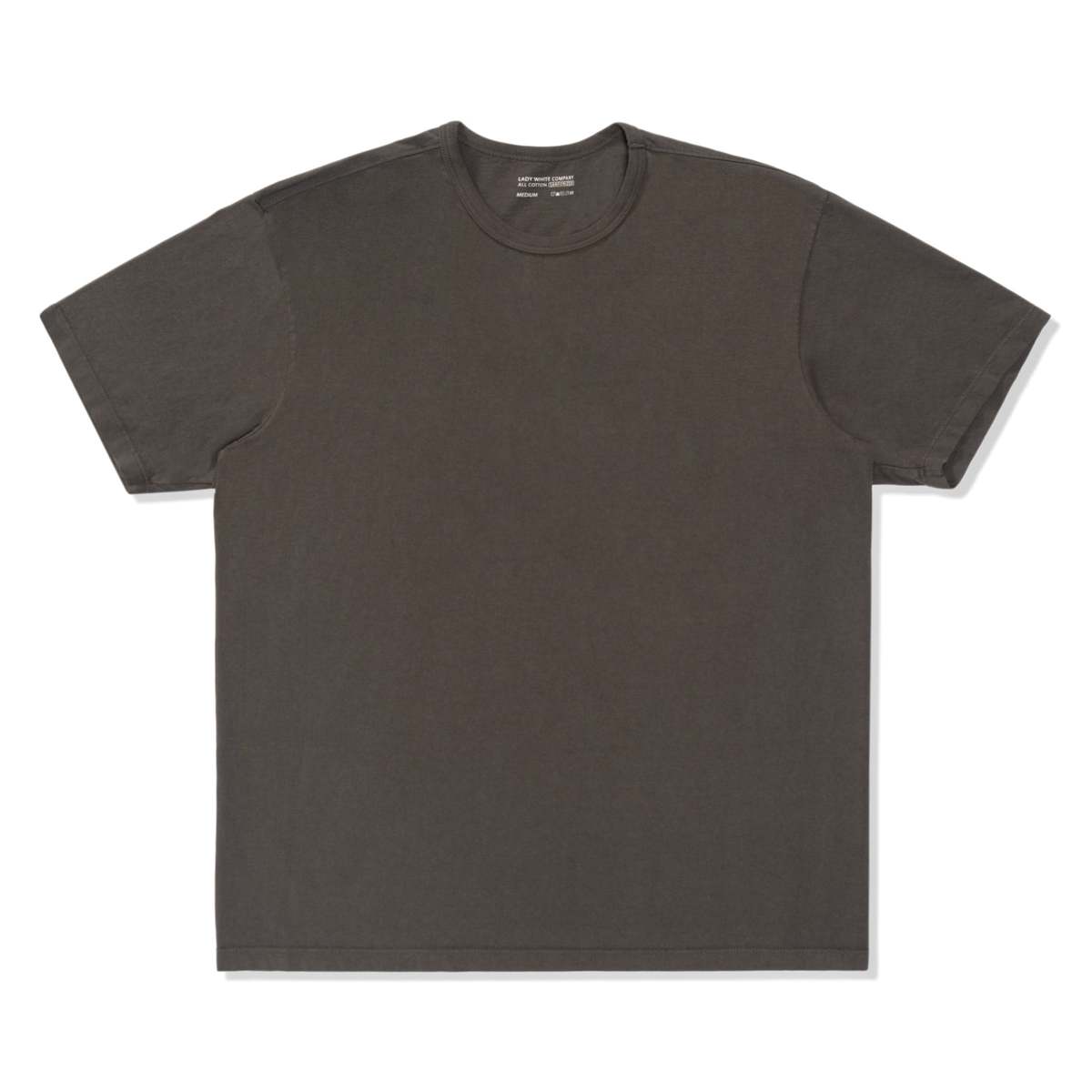 Lady White Co. - LW-101S-PWTR Our T-Shirt Single - Pewter - Image 1 of 3