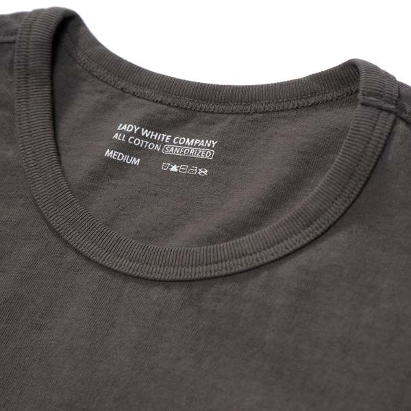 Lady White Co. - LW-101S-PWTR Our T-Shirt Single - Pewter