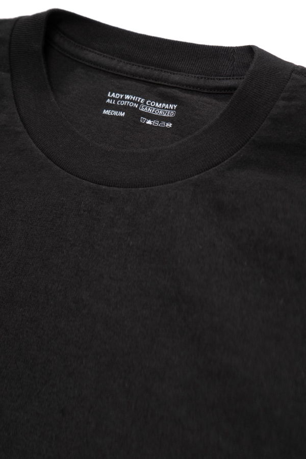 Lady White Co. LW-T103-BLK Municipal Pocket T-Shirt