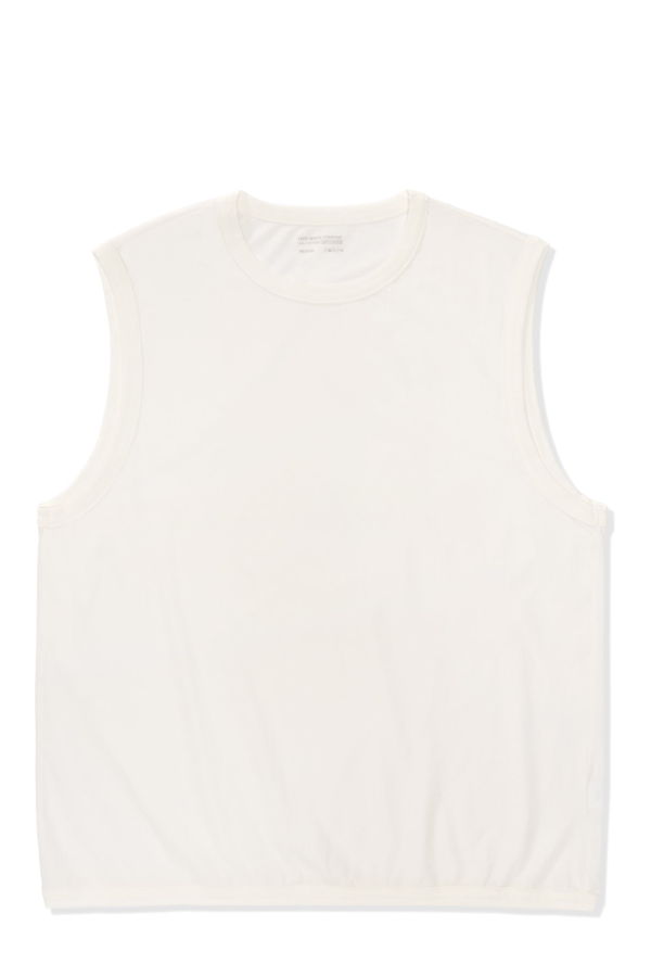 Lady White Co. LW-T106-WHT Sleeveless T-Shirt