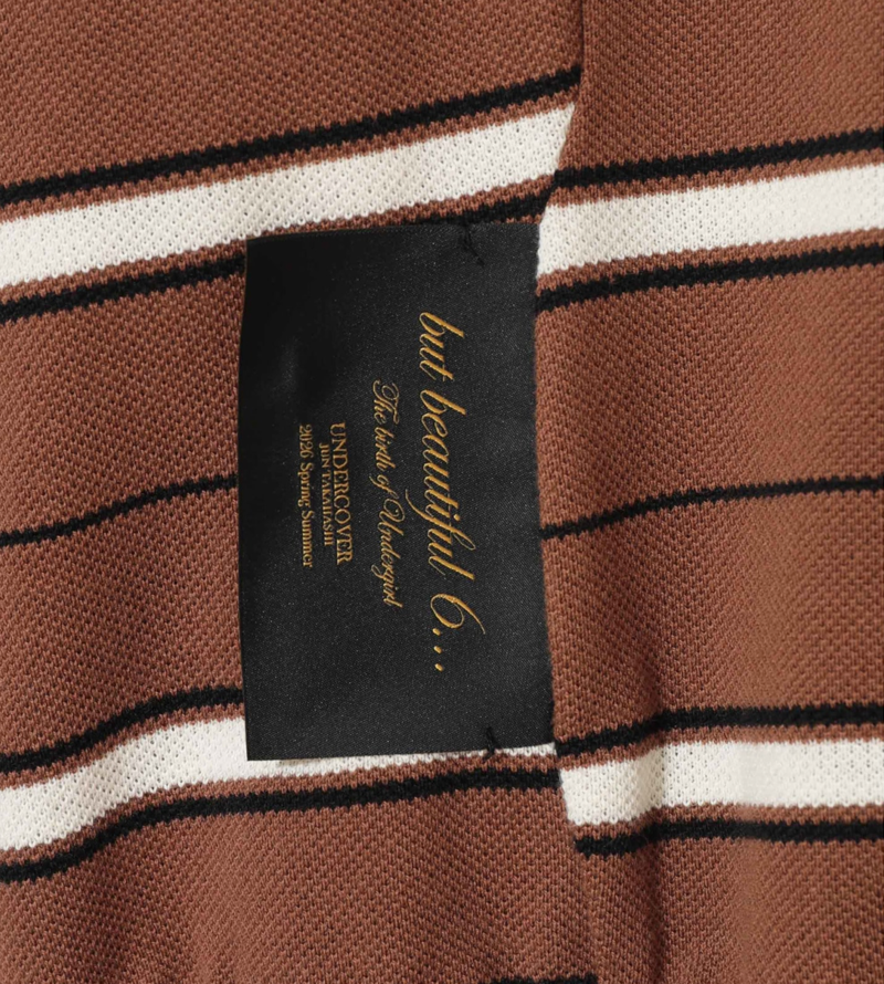 Undercover Cotton Pique Polo Shirt