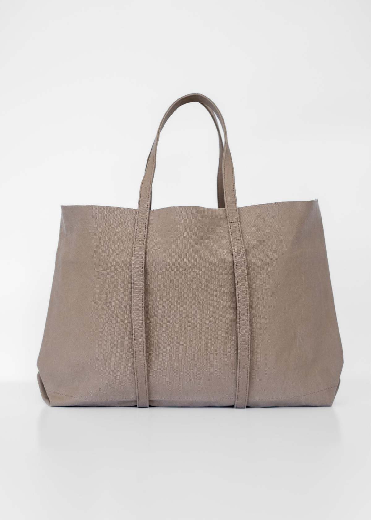 AMIACALVA Washed Canvas 6 Pockets Tote Large Tote Bag | Garmentory