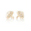Zofia Day Mushroom Stud Earrings - Gold - Thumbnail 1