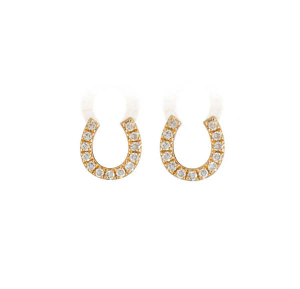 Zofia Day Petite Horseshoe Stud Earrings - Gold Zofia Day Petite Horseshoe Stud Earrings - Gold