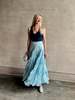 Ulla Johnson Davina Drop Waist Maxi Skirt - Adriatic Blue - Thumbnail 4