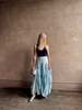 Ulla Johnson Davina Drop Waist Maxi Skirt - Adriatic Blue - Thumbnail 6