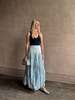 Ulla Johnson Davina Drop Waist Maxi Skirt - Adriatic Blue - Thumbnail 7